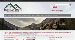 Desktop Screenshot of hoffmanboots.com